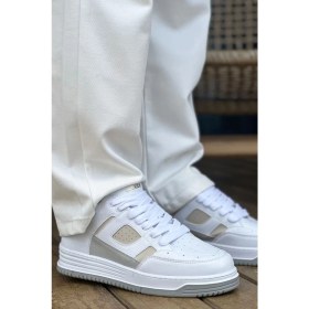 Resim Chekich CH2410 Cbt Avax Erkek Spor Ayakkabı Beyaz / Bej 