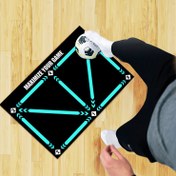 Resim 1 adet FlexiSkill Futbol Antrenman Matı, Dayanıklı PET Malzeme, Çeviklik ve Top Kontrolü İçin Çok Yönlü Beceri Eğitmeni, Sessiz Darbe Emici, Paskalya, Kadınlar Günü, Anneler Günü, Bağımsızlık Günü, Şükran Günü İçin İdeal Hediye - Tekli Paket 
