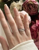 Resim Sarmal Yapı Gümüş Yüzük 