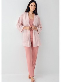 Resim Pierre Cardin Kadın Pembe Sabahlık Pembe 