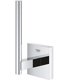 Resim Yedek Tuvalet Kağıdı Tutucu Krom Renk 16.5 x 12.2 x 11.2 CM 