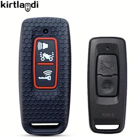 Resim For Honda PCX 125, 160, Airblade, Forza 125, 750, Güç Anahtarı Adv 350, Av SH 150, Sling, PCX 2021-2024 için Kirtlandi Yumuşak Silikon Araba Uzaktan Anahtar Kılıfı 