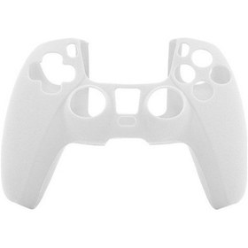Resim Ps5 Denetleyici İçin Silikon Kılıf Koruyucu Kapak, Ürün Rengi: Beyaz 