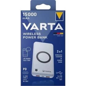 Resim Varta Wireless Powerbank 15.000MAH 