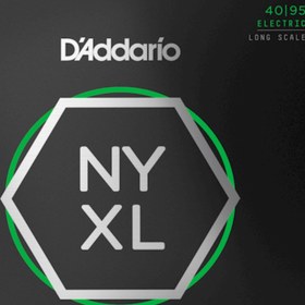 Resim D'Addario NYXL4095 NYXL Nickel 4 Telli Bas Gi̇tar Teli - Super Light (40-95) 