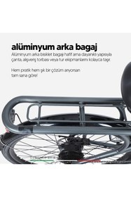 Resim Stradacycles E-Vivo Hidrolik Disk Gizli Batarya 28 Jant Elektrikli Şehir Bisikleti 
