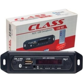 Resim Özgürce Çok Fonksiyonlu Araç Teyp Dönüştürücü, Aux, Usb, Sd Kart, Bluetooth Özellikli 