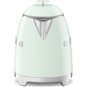 Resim Smeg 50's Style KLF05 800 ML 1400 W Mini Su Isıtıcı Kettle Yeşil 