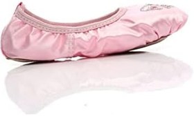 Resim GALPADA dans Ayakkabıları Erkek Ve Kız Çocukları Bale Ayakkabıları Kızlar İçin Saten Yoga Ayakkabıları Payetler Nakış Yumuşak Taban Beden 32 