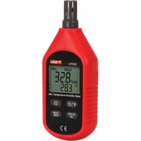 Resim Uni-T UT333 LCD Mini Dijital Hava Sıcaklığı ve Nem Ölçer 