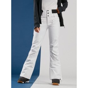 Resim Roxy Rising High Pt Kadın Beyaz Snowboard Pantolonu 