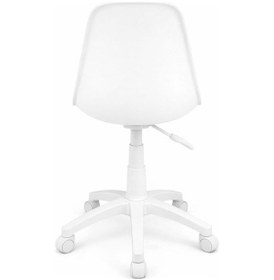 Resim Royalyat Nova Beyaz Çalışma Sandalyesi-ergonomik Ofis Koltuğu, Ayarlanabilir Yükseklik, Tekerlekli, Minderli 