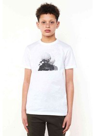 Resim Anime Tokyo Ghoul Anteiku Baskılı Unisex Çocuk Beyaz T-Shirt (534793912) 