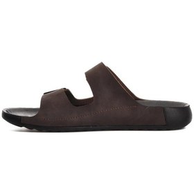 Resim Bento 66001 Erkek Çift Toka İnce Taban Comfort Terlik 001 