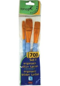 Resim Fanart Academy Ergo 700 Serisi Fırça Set 4 3'Lü 