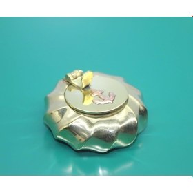 Resim Pirinç Çapalı Kapaklı Küllük 