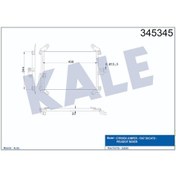 Resim Klima Kondenseri Ducato Boxer Jumper 1994-2006 (506X349X22) 504649161 