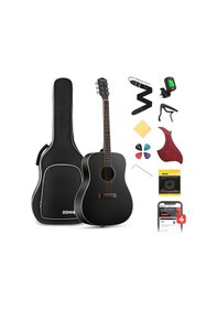Resim Donner Dag-1cb Dreadnaught Akustik Gitar Seti Siyah 
