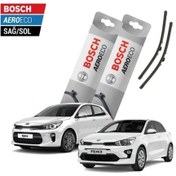 Resim Bosch , Kia Rio 2019 Model Bosch Aeroeco Muz Silecek Takımı 