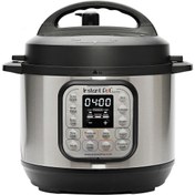 Resim Instant Pot Duo Mini 7'si 1 Arada 3 Litre Paslanmaz Çelik Tencereli Yavaş\u002FPilav\u002FBuharlı Pişirici, Yoğurt Makinası, Isıtıcı . 