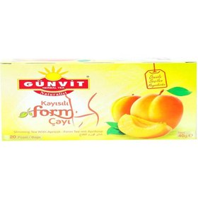 Resim Günvit Kayısılı Form Çayı 20'li 