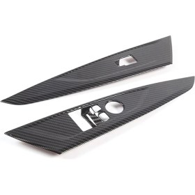 Resim Skyeyyt Bmw 4 Serisi Için G22 G23 2020-2023 Araba Penceresi Cam Kaldırma Düğmesi Anahtar Çerçeve Kaplama Döşeme Çıkartmaları Aksesuarları (Yurt Dışından) 