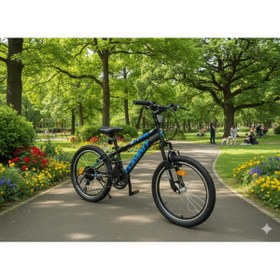 Resim TommyBike RIVEN Çelik Kadro 20 Jant 21 Vites Dağ Bisikleti 
