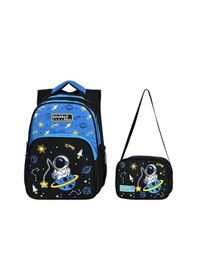 Resim Waddell Çanta Sİyah Mavi Astronot İlkokul Çantası - Waddell Bag E 