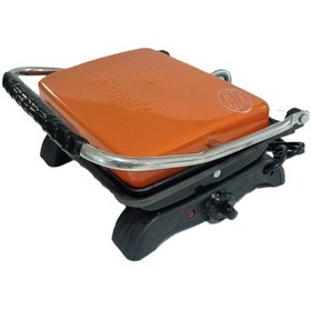 Resim Dökümix Demir Döküm Granit Turuncu 1800 Watt 4-6 Dilim Ev-sanayi-büfe Tipi Tost Makinası 