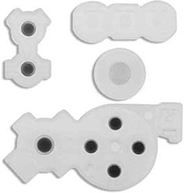 Resim OSTENT Button Conductive Rubber Contact Pad Compatible for Nintendo Wii Remote Controller - Pack of 5 