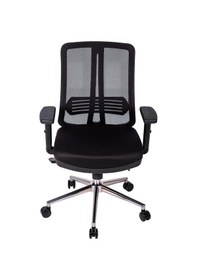 Resim Ofisbazaar Up Fileli Çalışma Koltuğu Ergonomik Şef Ve Toplantı Koltuğu Siyah Fileli Siyah 