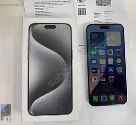 Resim Apple iPhone 15 Pro Max İkinci El TR | 256 GB | Beyaz 