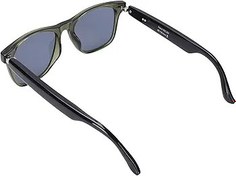 Resim AI akıllı Gözlük, 144 Dil çeviri Gözlükleri Bluetooth Müzik güneş gözlüğü Mikrofon Ve Hoparlör Desteği Uzak Fotoğrafçılık Ses yardımcısı Beyaz çerçeve (Yeşil Çerçeve 