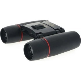 Resim 30x60 Cepte Taşımalı Kauçuk Kaplamalı Mini Dürbün-siyah Açık Sarı 