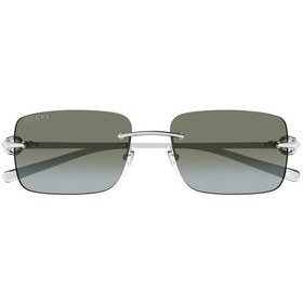 Resim Guccı 1703s 007 55 Unisex Güneş Gözlüğü Gümüş 