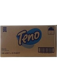 Resim Teno Peçete 100 'Lü 32 Paket 