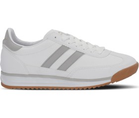 Resim Slazenger Oklahoma Beyaz / Gri Günlük Spor Ayakkabısı Beyaz / Gri | Unisex 