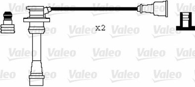 Resim ATEŞLEME KABLO TK. DAIHATSU TERIOS 16V 97 00 