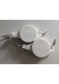 Resim Hangfox Dışarıda Kullanım İçin Yükseltilebilir Genişletilebilir Çiçek Sepeti Kanca - Beyaz Alpinist Kanca 