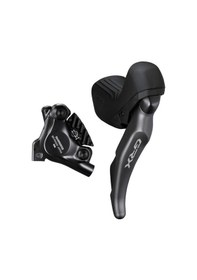 Resim Shimano Grx St-rx820-br-rx820 Hidrolik Disk Vites Fren Seti Arka Siyah 