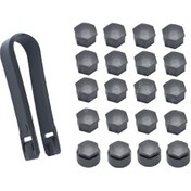 Resim Audı A6 C7 Bijon Kapağı Takım (şifreli Gri) 4f0601173a 2015-2017 Model Arası Araçlara Uyumlu 