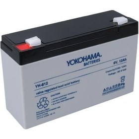 Resim Yokohama Yh-612 6volt - 12amper Akü 6v 12a 150x50x94mm 