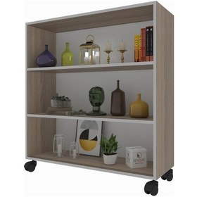 Resim Kenzlife Mutfak Dolabı Raziye 108 090 030 Crd Tekerlekli Banyo Evrak Ofis Ayakkabılık Kiler 