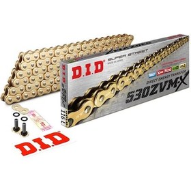 Resim Did 530-116zvm-x 2011-2014 Honda Vfr 800 X Crossrunner Uyumlu Zincir Zvm-x Xring Gold Sarı Renk 