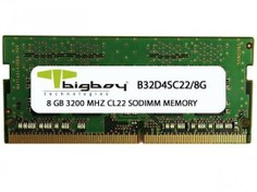 Resim 8GB DDR4 3200MHz CL22 Notebook Rami Bigboy