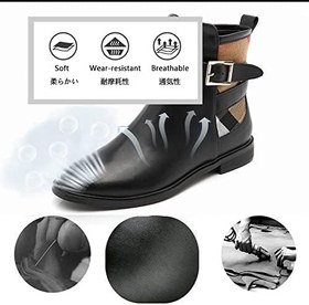 Resim LEBEE At Binme Kadın Binicilik Ayak Bileği Botları Unisex Klasik Kısa Çizmeler Binicilik Malzemeleri 