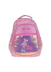Resim Kaukko Kids&love Sırt Çantası Aynalı Simli Flamingo L5098 