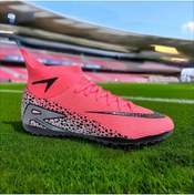 Resim PAPUCUMUN DÜNYASI TWİNGO AİR LALİGA ÇORAPLI KRAMPON HALI SAHA DİŞSİZ YENİ AYAKKABI MODELLERİ 