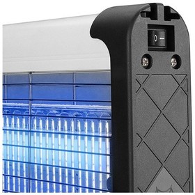 Resim Asonic Siyah 4 Watt 2000 Volt İki Ledli Sinek Öldürücü As-a28 Sivri Sinek Cız Mor Işık 