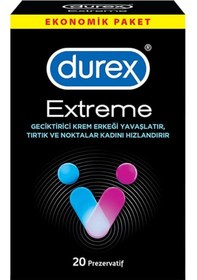 Resim Durex Extreme Prezervatif 20'li 